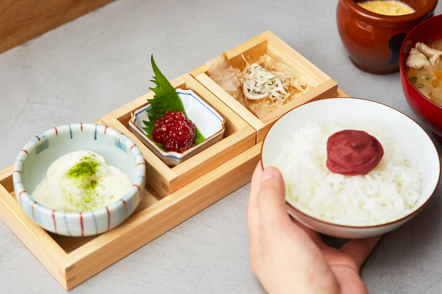 梅と星 定食