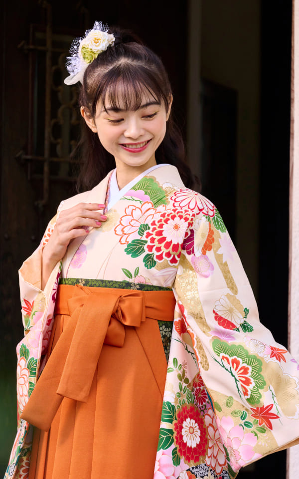 S533の着物と318の袴